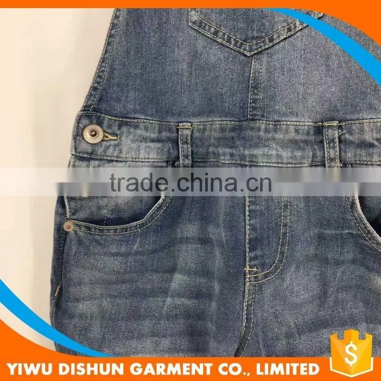 Women wholesale denim jumpsuit