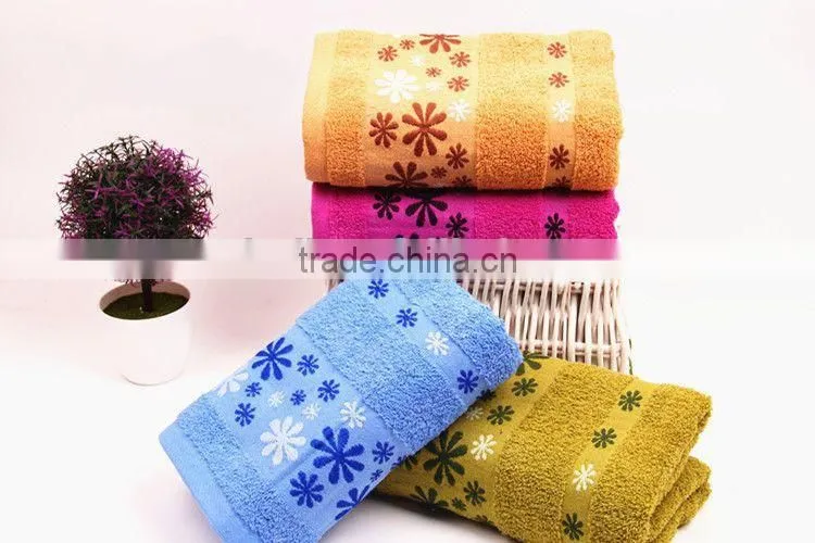 dark color 100% cotton towels cheap price cotton towels