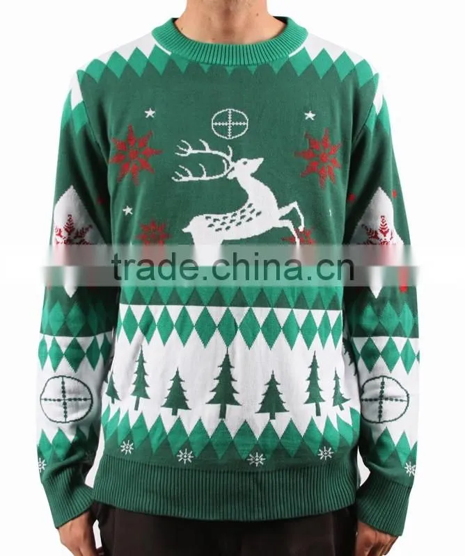 2016 unisex pullover knitted ugly christmas sweater