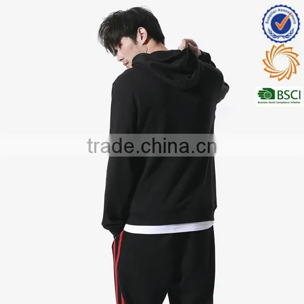 Customized men sweatshirts blank fashion thin pullover hoodies