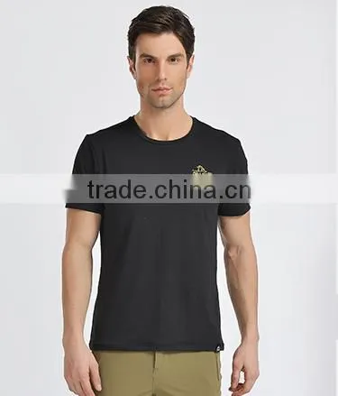 Scotchgard technology fabrics plain high quality polyester shirt 3d t-shirt