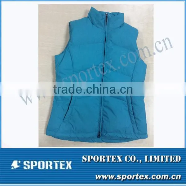 Ladies vest jacket with padding