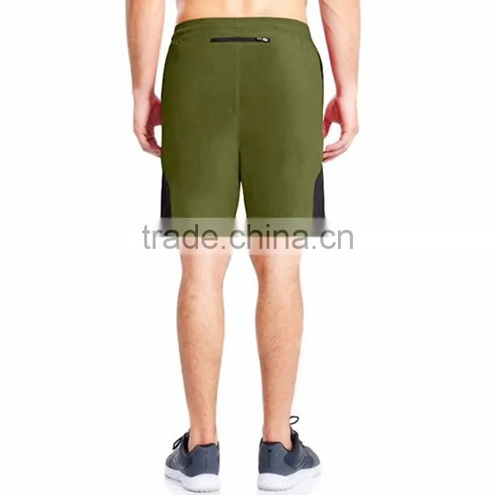 Latest design custom dry fit men sports wholesale running shorts