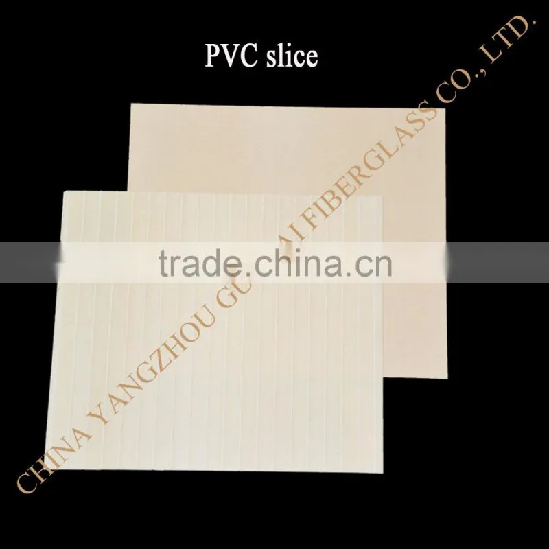PVC battery separator for lead-acid battery