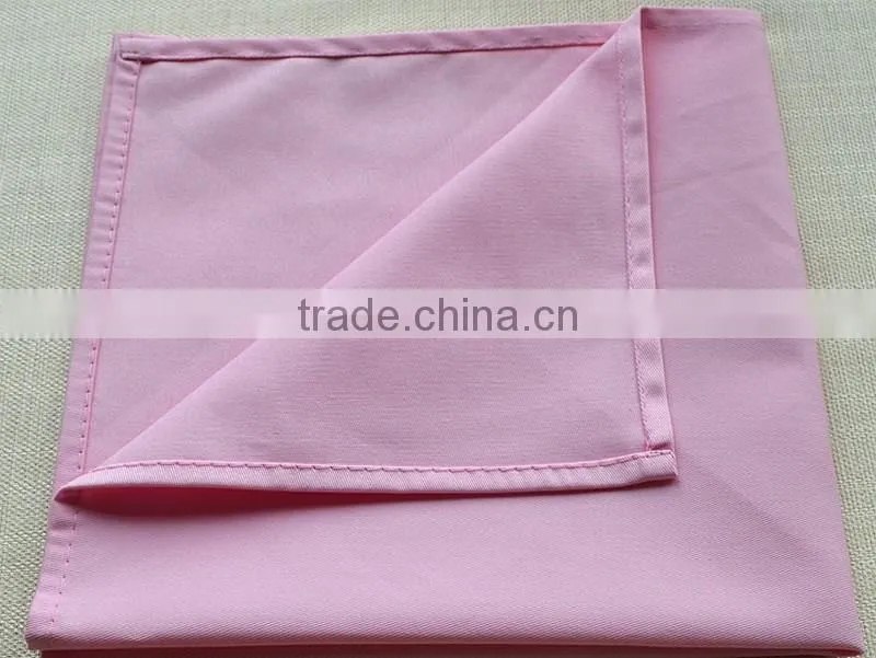 100% polyester napkin /hotel napkin/wedding napkin with cheap price