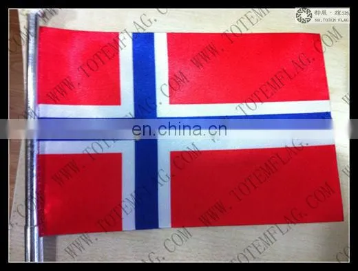 Norway Table Flag , Sateen Table Flag , Table Top Flags