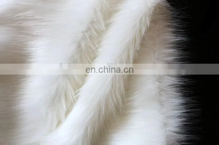 Long pile faux fox fur fabric