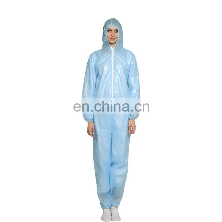 China OEM ESD Clean room equipment of coverall/ bunnysuit