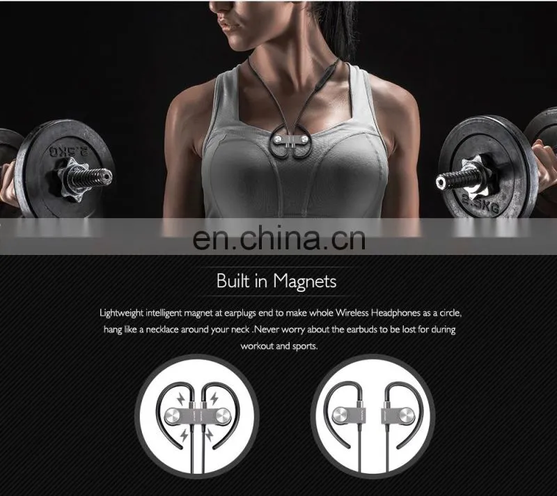 Wavefun X-Buds Metal bluetooth headphones wireless earbuds CSR8645 magnet Design APT-X tec sweatproof 8hrs music time earphone
