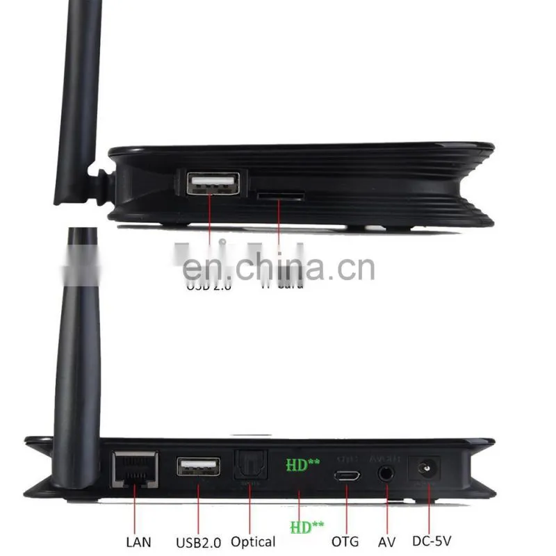 2016 Mini smart RK3368 Dual Band Antenna WiFi Bluetooth 4.0 DDRIII 2GB/16GB Android Octa-core TV BOX