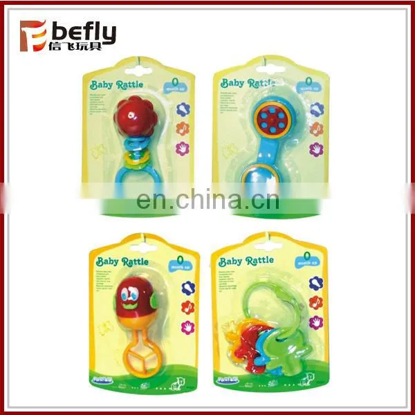 4 in 1 novelty plastic rings for baby toy
