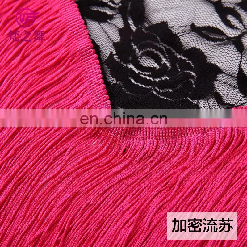 Cheap tassel belly dance lace hip scarf for women Y-2050#