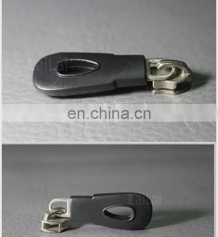 2015 Best Quality plastic zipper slider for bags