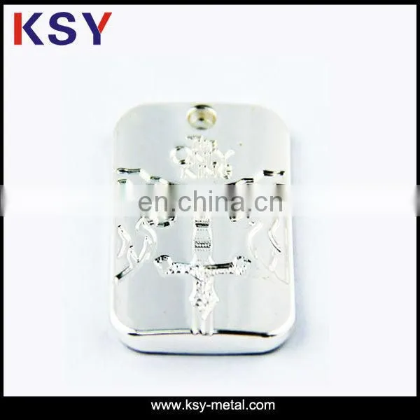 Hot sell custom metal label maker with engraved