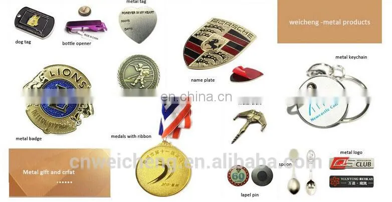 Fashion Cheap Custom Cut Out Round Metal Keychain