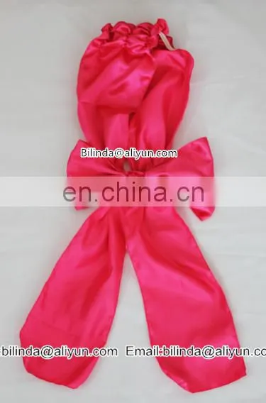 satin wedding Taffeta chair sash