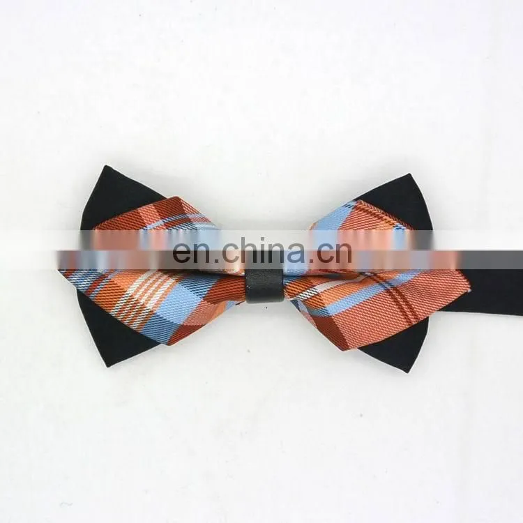 diamond tip pre-tied bow tie