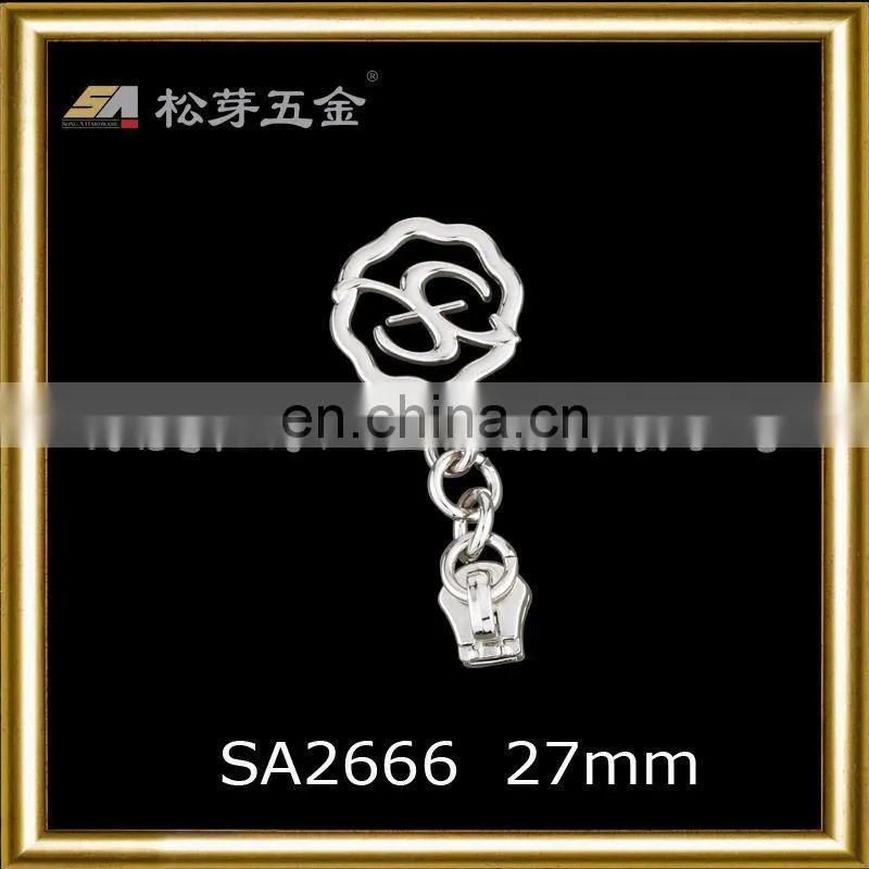SA2666 alloy zipper accessories for garment and handbag