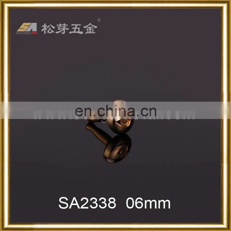 Gold Color Plated Snap Rivet Produced By Song A Metal Accessory Factory For Handbag