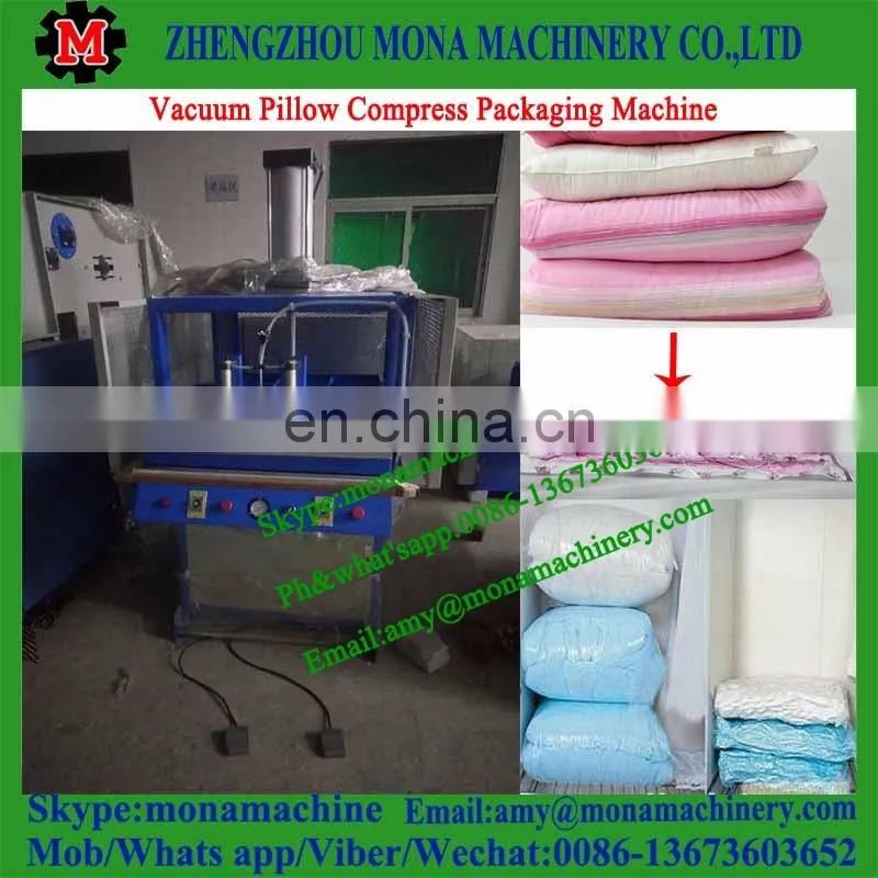 Good Reputation Supplying Double cylinder quilt pillows compression sealing machine
