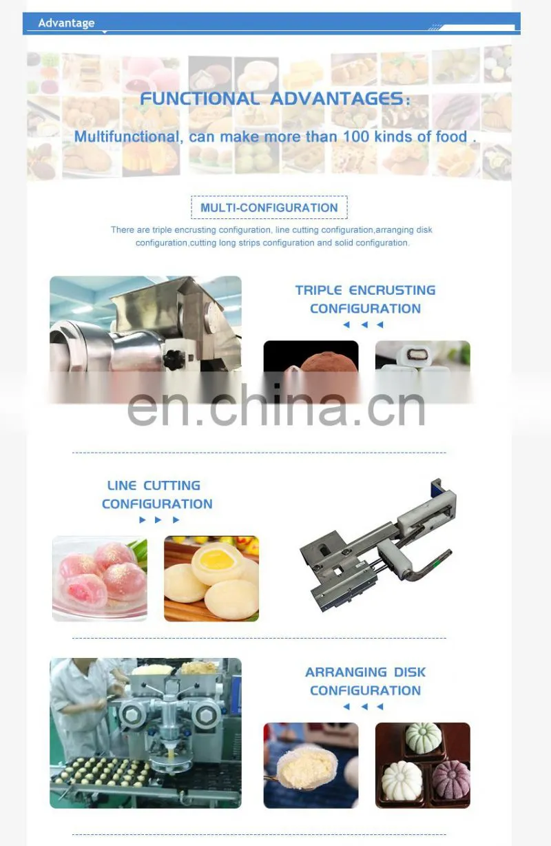 Ice Cream Mochi Making Machine/encrusting machine for mochi