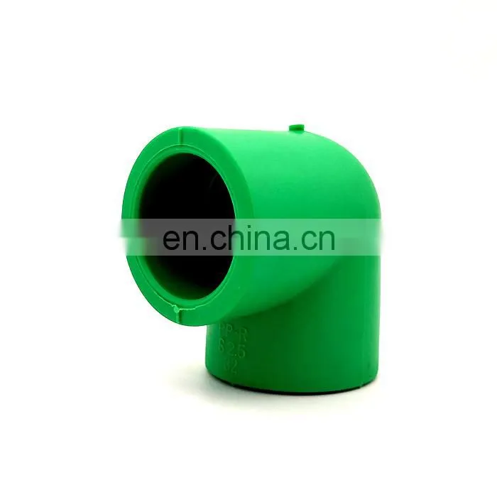 Chinese factory plastic water pipe connectors green Din standard ppr pipe fittings