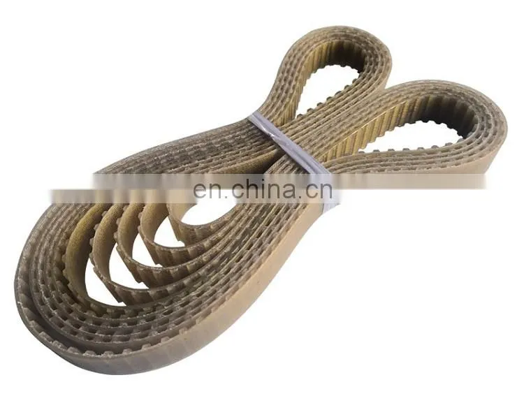 PU Truly Endless T2.5 98teeth Transparent light color seamless timing Belt driving belt