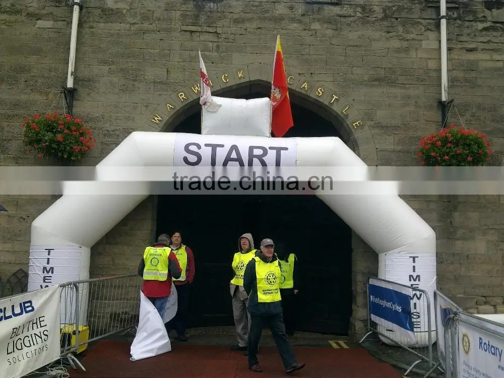 2016 sport start and finish display used inflatable arch
