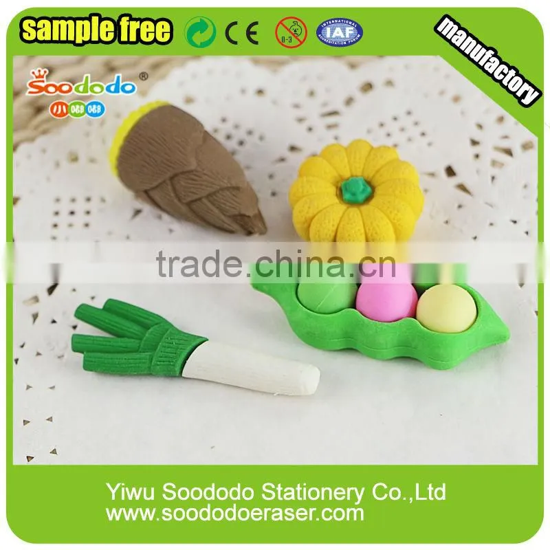 America Pea shape eraser vegetable series
