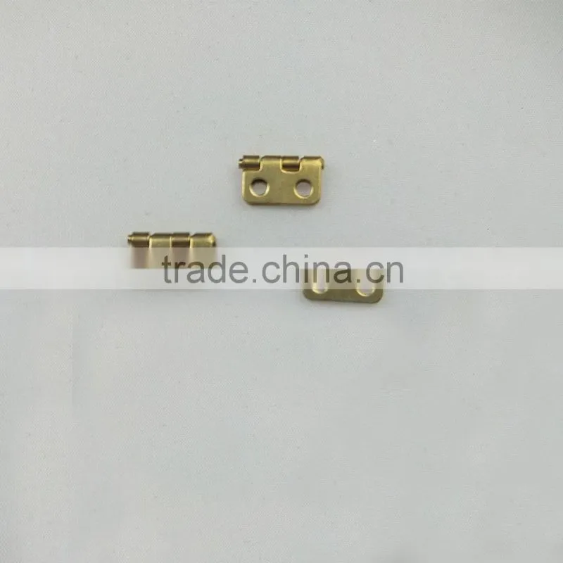 New! China Wholesales Customized Oval Small Golden Box Hinges For Jewelry&Gift