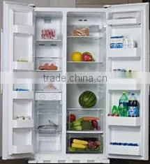 No Frost French Stainess steel Door Refrigerator With Automatic ice maker