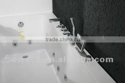 Acrylic sex hot tub with TV
