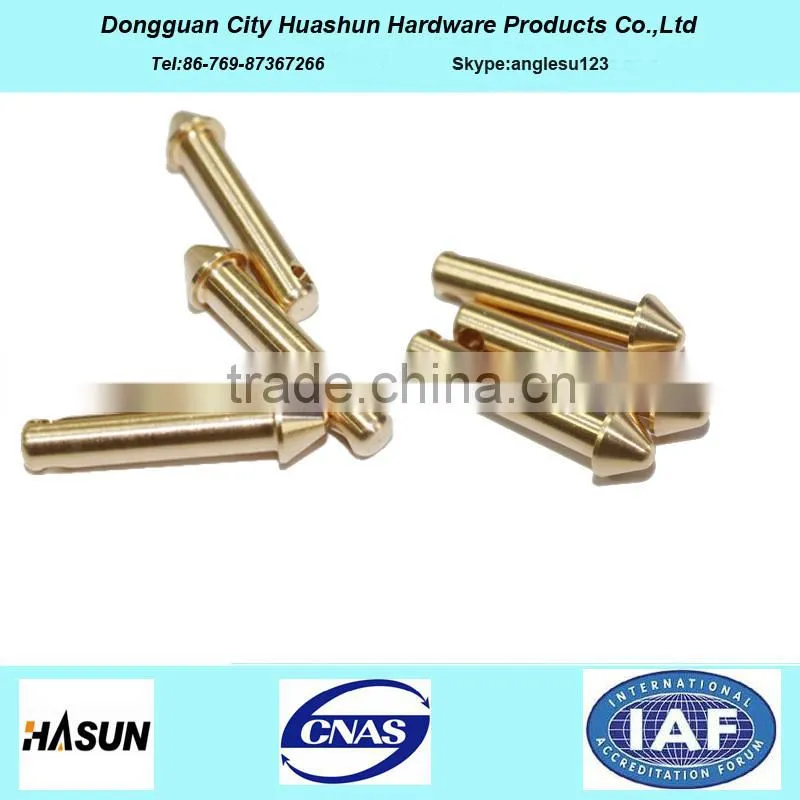 Electronic Component Brass Test Pogo Pin, Pogo Pin Connector