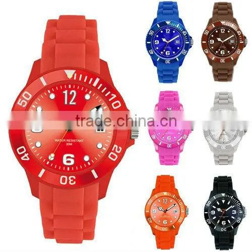 interchangeable silicon watches for gifts