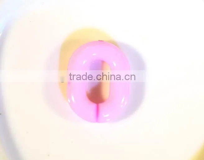 DIY accessories 23 * 17 mm acrylic opening lap composable chain color fluorescent color plastic