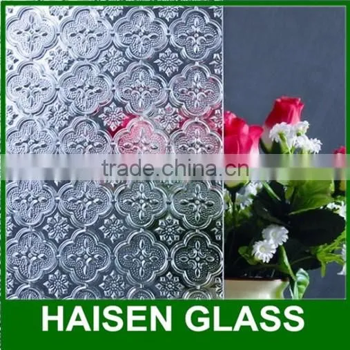 3mm patterned glass figured glass rolled glass 1830*1220