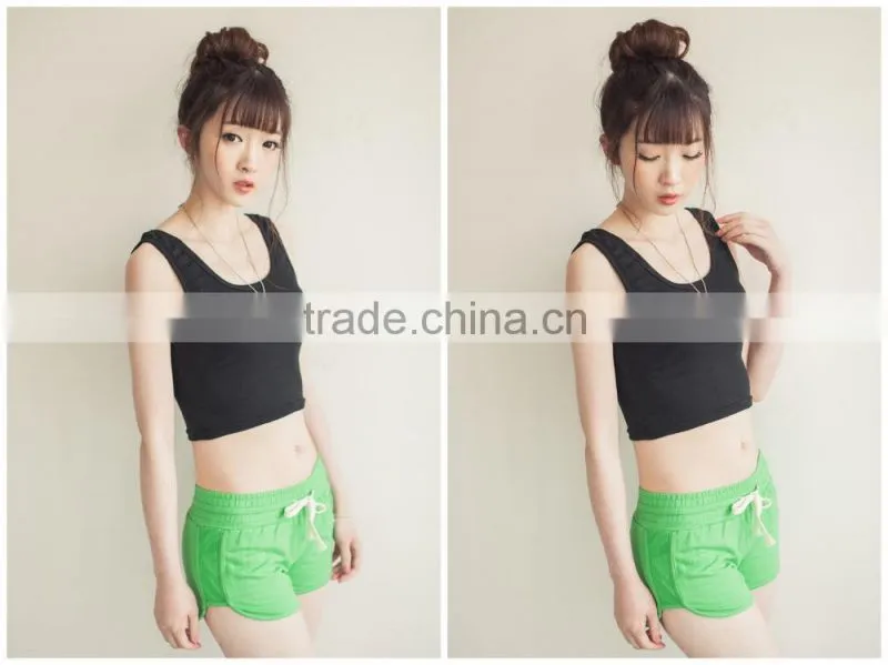 2014 sexy colorful tank top for lady with cheap price and high quality from China garment factory