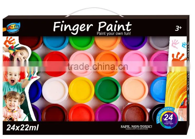 Interesting Children Finger paint