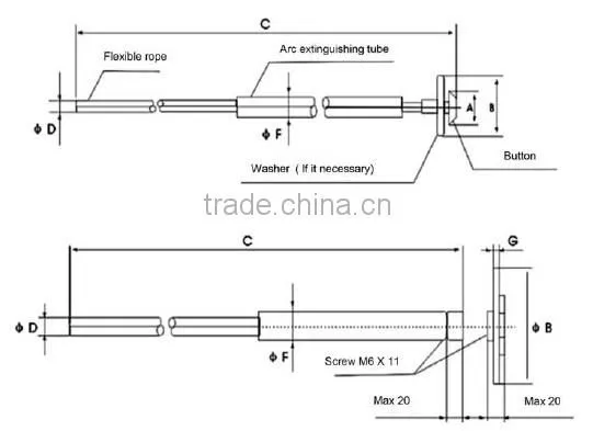 T type 38KV Fuse Link