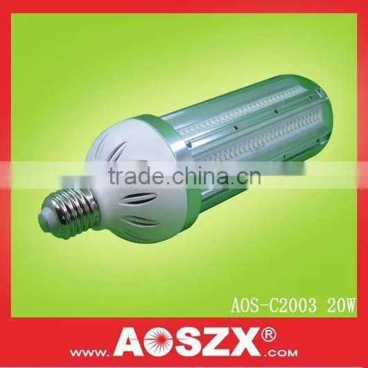 Patented product Shenzhen 20W 2000LM warm white e27 20w 12v 360 degree led corn lamp