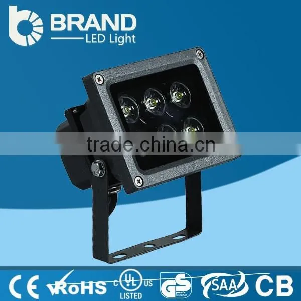 Flood light led 6watt outdoor ip65 high lumen flood light led 3 years warranty with CE ROHS 112*85*92mm