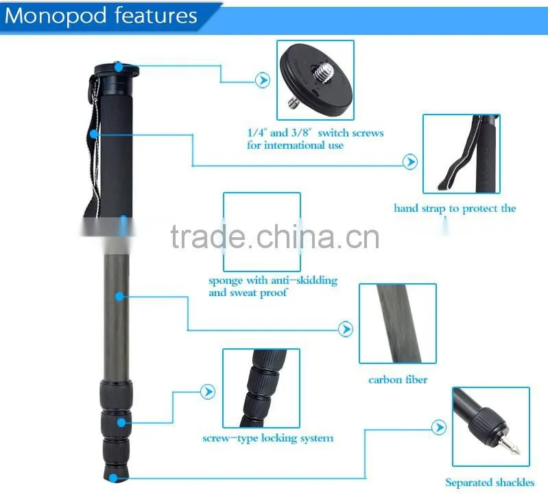 2016 new popular gadgets Flexible Portable Camera Tripod monopod for Sony Can on Nikon