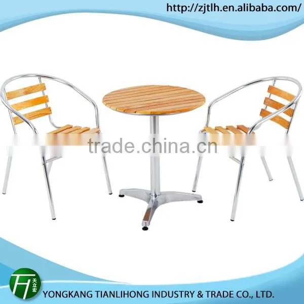 hot salling!!! wooden cafe table chair