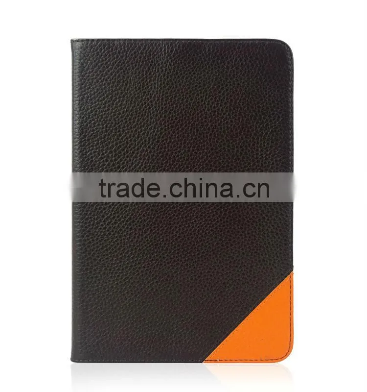 Customized Leather case for Pad Factory direct sublimation leather for ipad cases