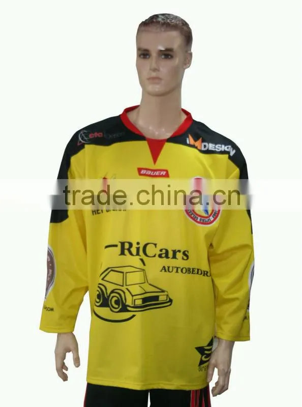 wholesale sublimation ice hockey jerseys china made