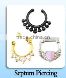 316L Barbell UV Glitter Bioplast Tongue Rings Body Piercing