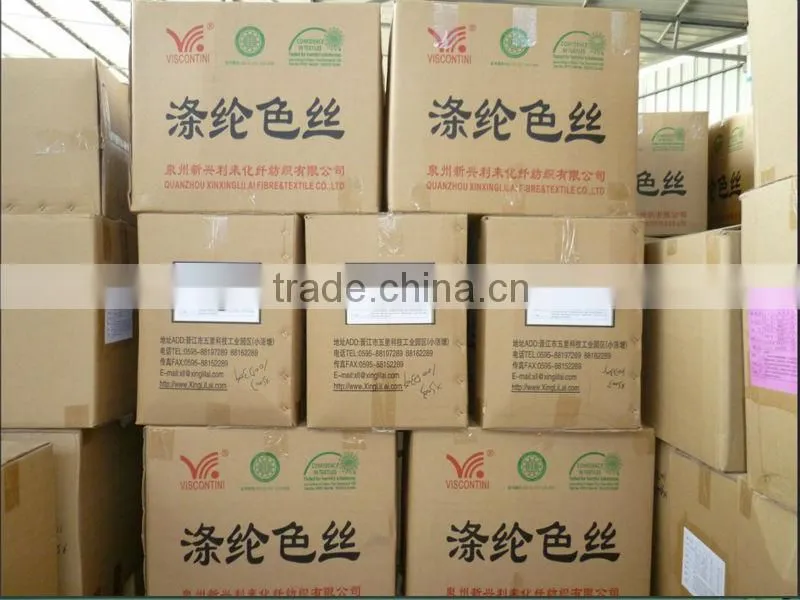polyester texturised yarn