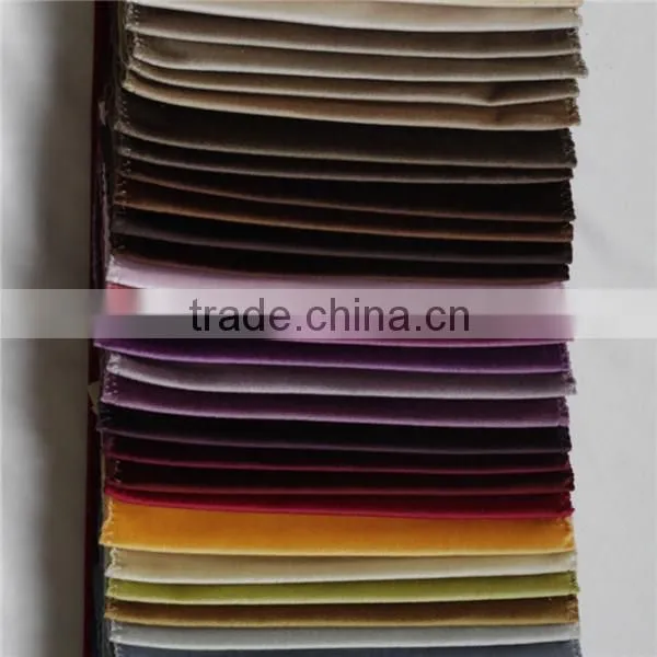 Haining tricot good quanlity Polyester Italian sofa velvet fabric wholesale
