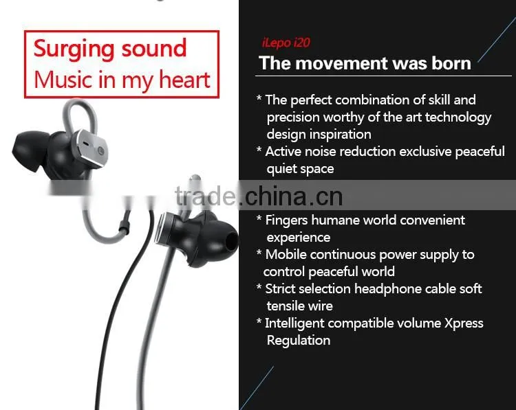 Anc 3D mini wireless bluetooth earphone, bluetooth wireless earphone for phone