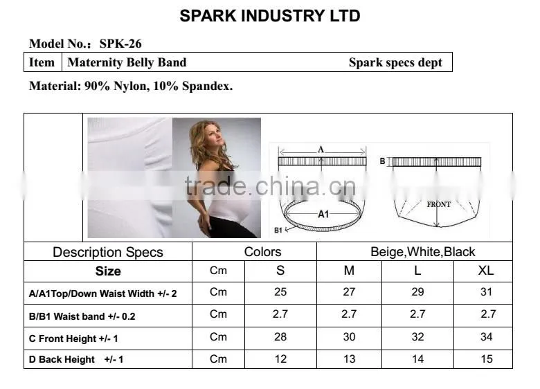 Factory price pregnancy maternity band pregnant belly support regnancy support belt made in China